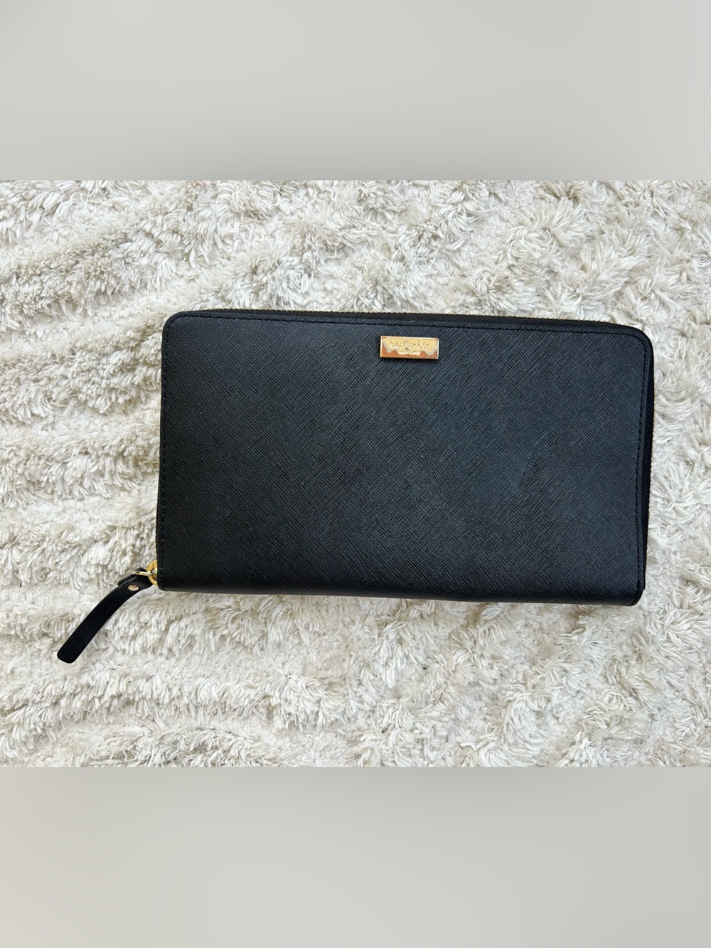 Kate Spade Wristlet Black Leather